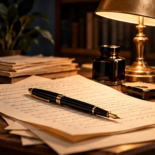 Ghostwriting publishing service illustration